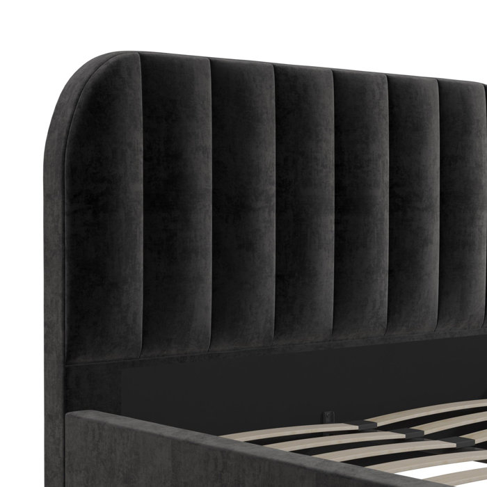 Mercury Row® Arley Upholstered Bed & Reviews Wayfair